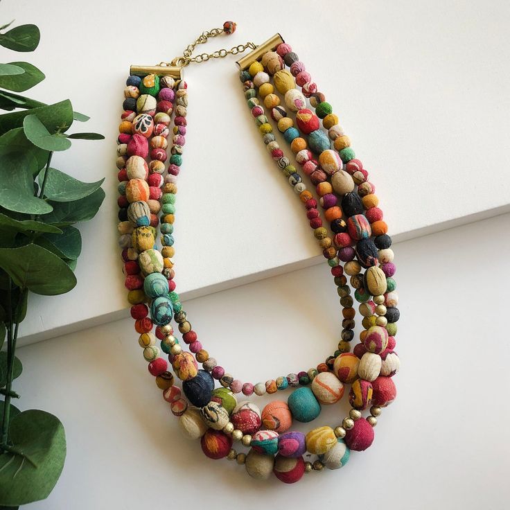 Kantha ~ Aura Necklace