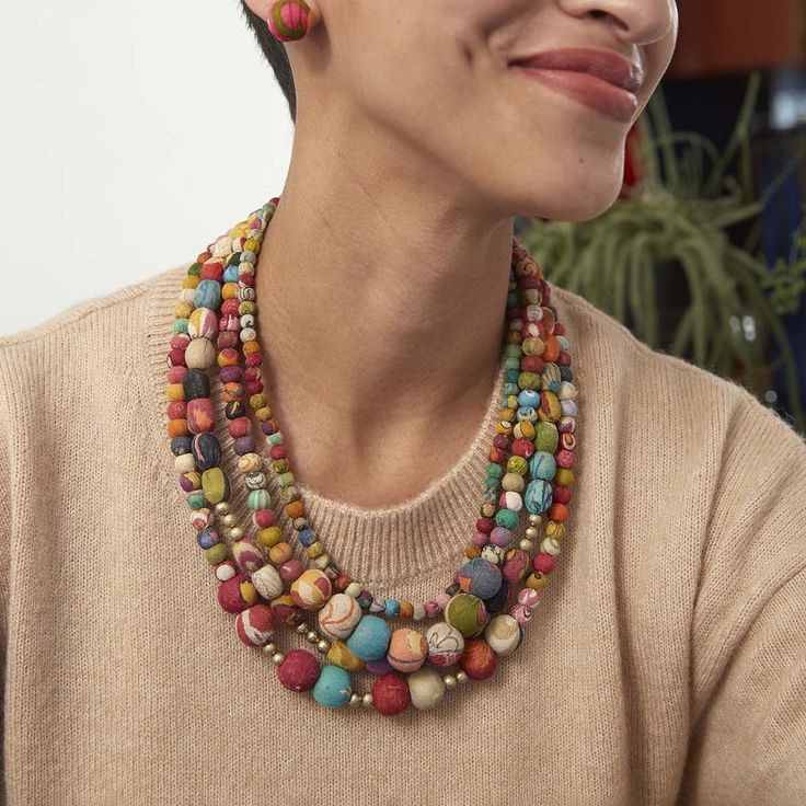 Kantha ~ Aura Necklace