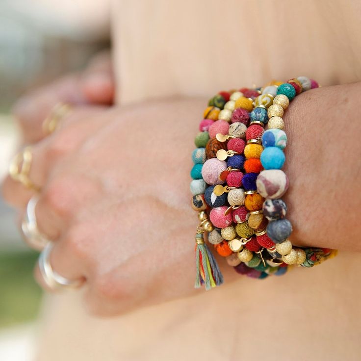 Kantha Beads Jewelry
