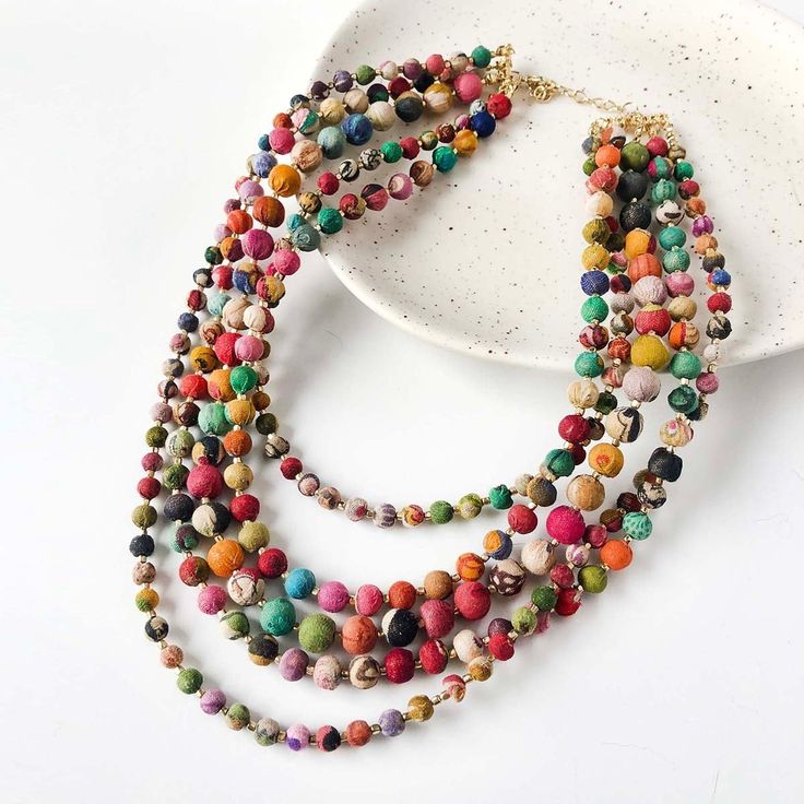 Kantha Beads Jewelry