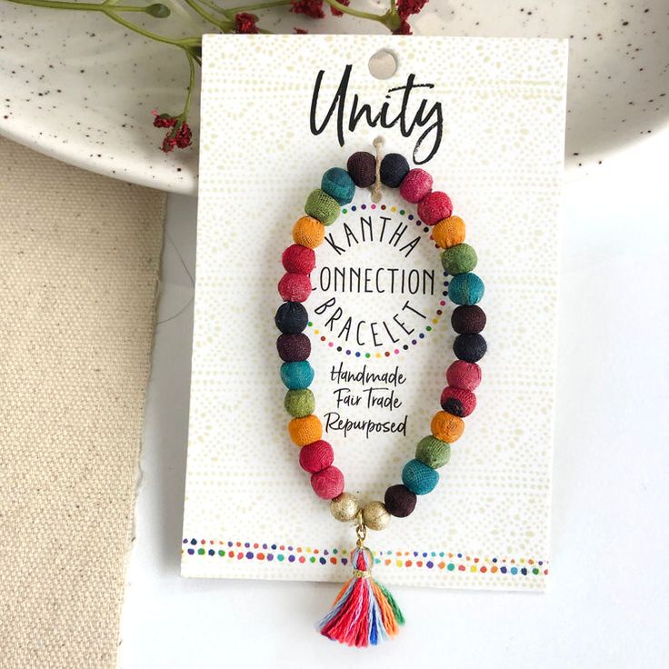Kantha ~ Connection Bracelet