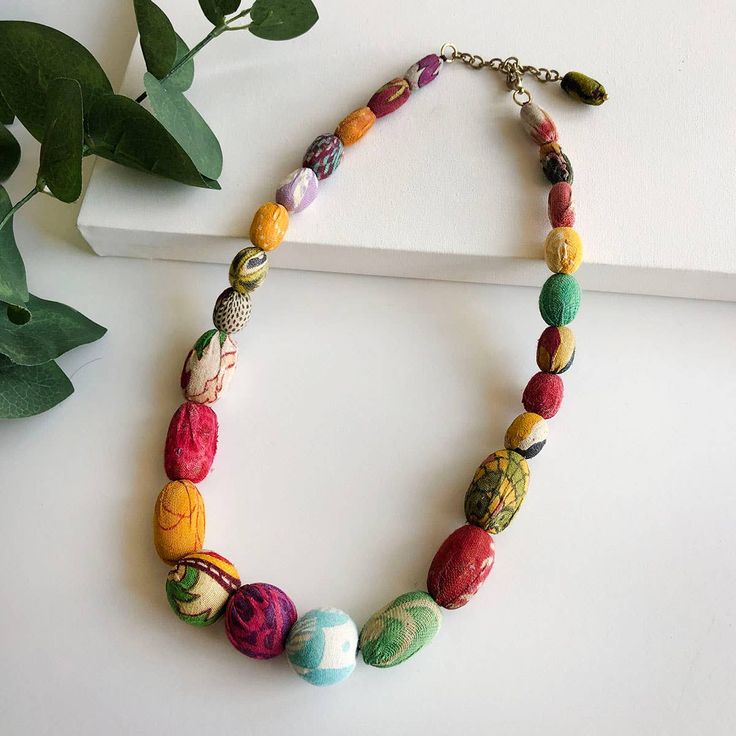 Kantha ~ Halcyon Necklace