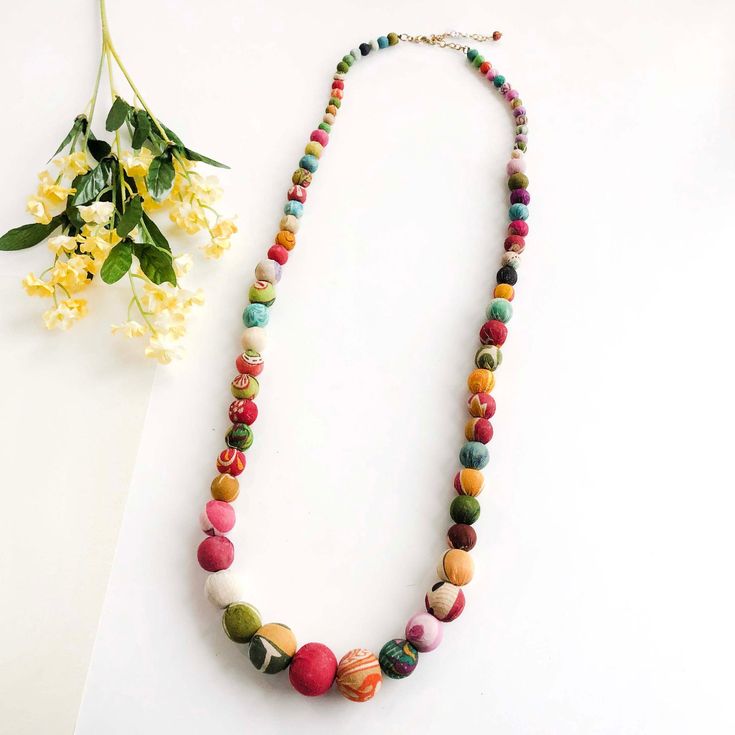 Kantha ~ Kali Necklace