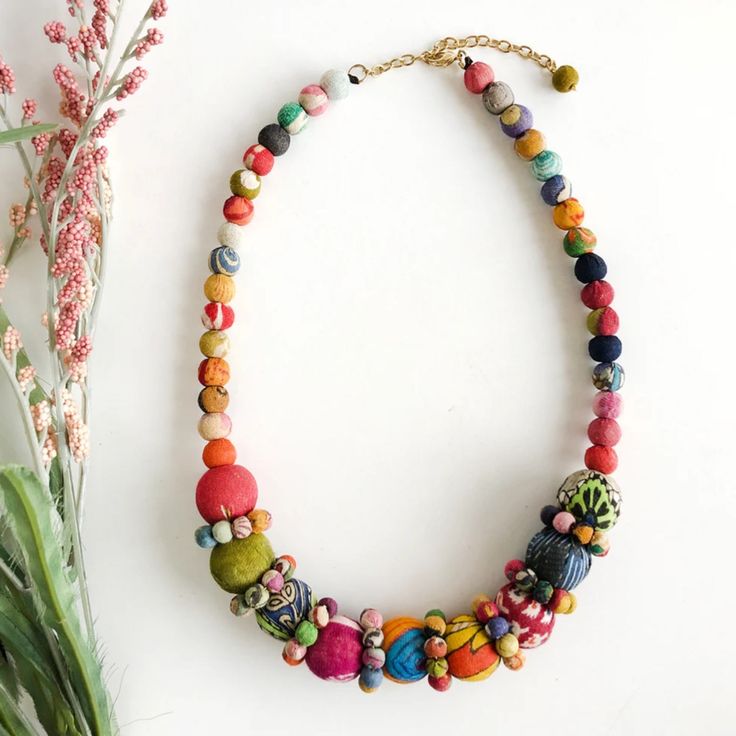 Kantha ~ Orbit Necklace