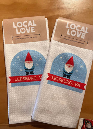 Leesburg Christmas Tea Towel