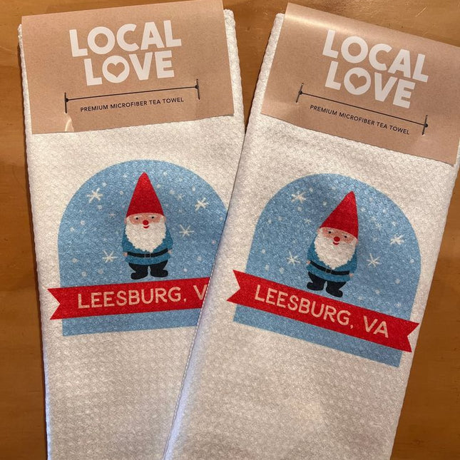 Leesburg Christmas Tea Towel