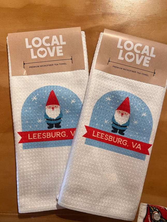 Leesburg Christmas Tea Towel