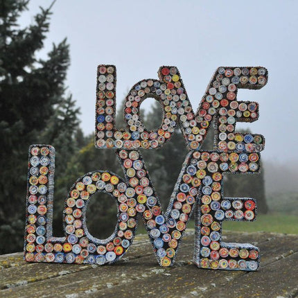 Love Signs - Upcycled Paper