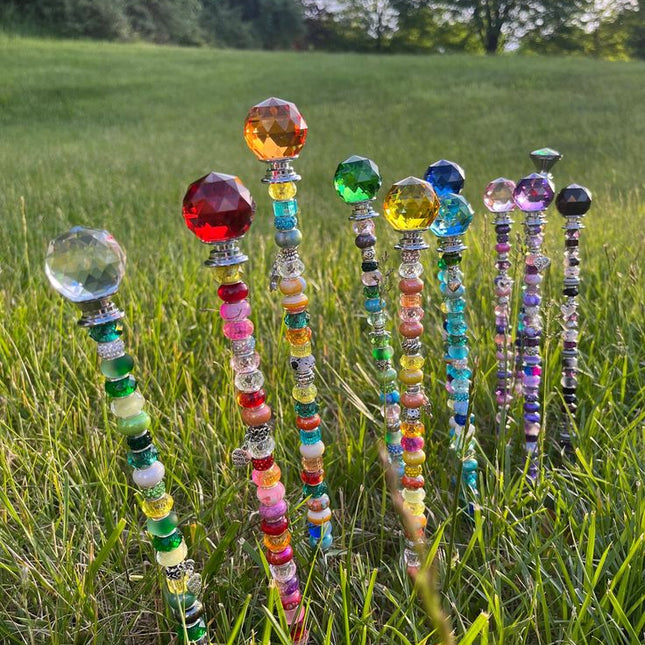 ✨ Plant Stake Suncatchers by Moss Covered Portal