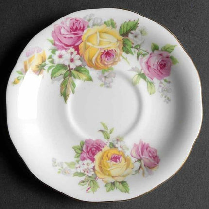 Vintage China ~ Manor Roses By Queen Anne