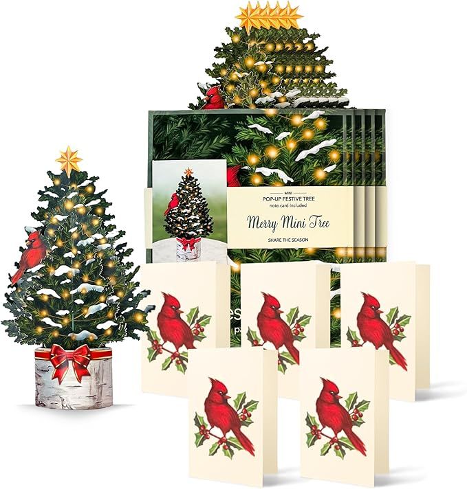 Mini Paper Pop-Up Card ~ Merry Tree