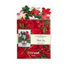Mini Paper Pop-Up Card ~ Winter Joy