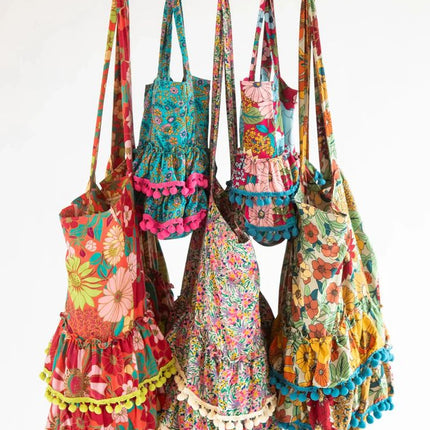Mini Ruffle Tote Bag