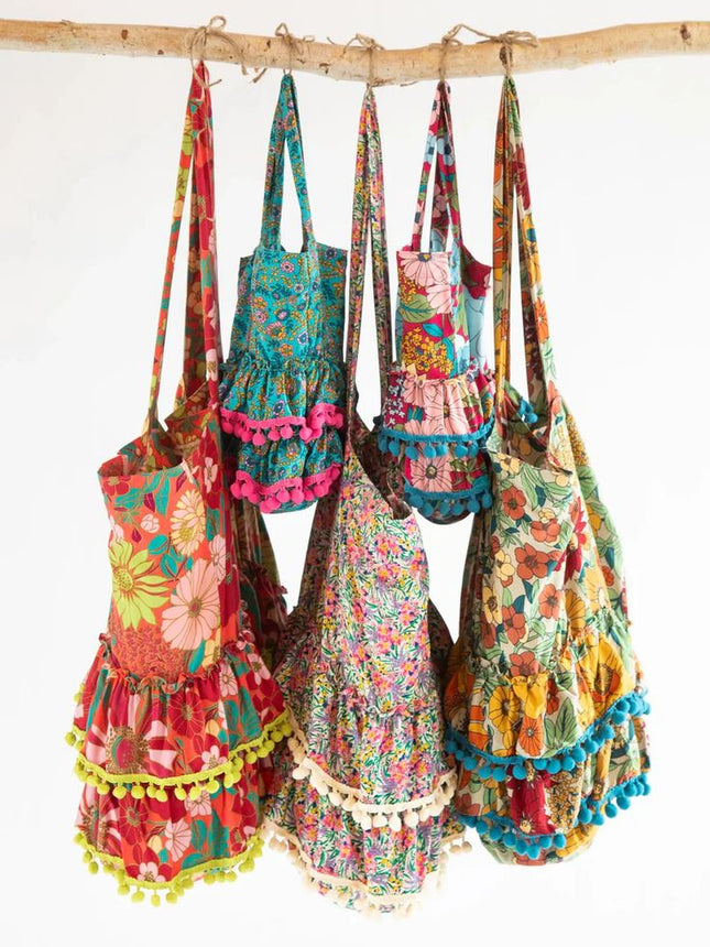 Mini Ruffle Tote Bag