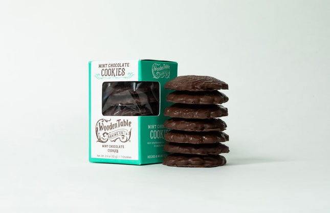 Gluten Free ~ Mint & Chocolate Tea Cookies