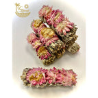 Pink Sunflower with White Sage
