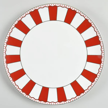 Vintage China ~ Carousel Red By Grace's Teaware