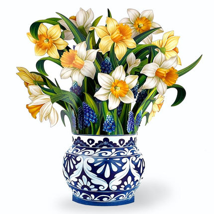 Paper Flower Bouquet ~ English Daffodils