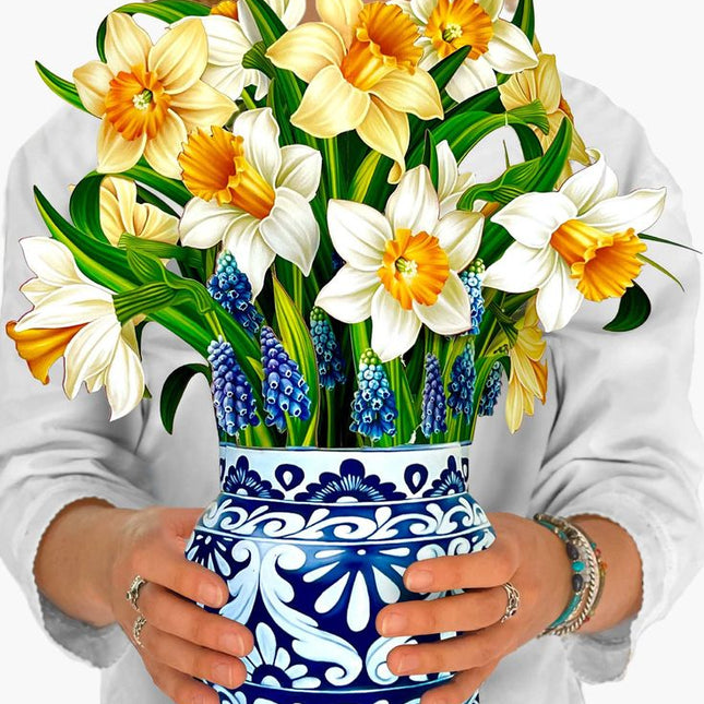 Paper Flower Bouquet ~ English Daffodils