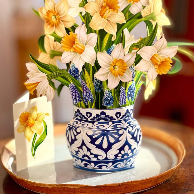 Paper Flower Bouquet ~ English Daffodils