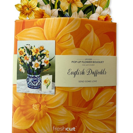 Paper Flower Bouquet ~ English Daffodils