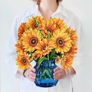 Paper Flower Bouquet ~ Sunflowers