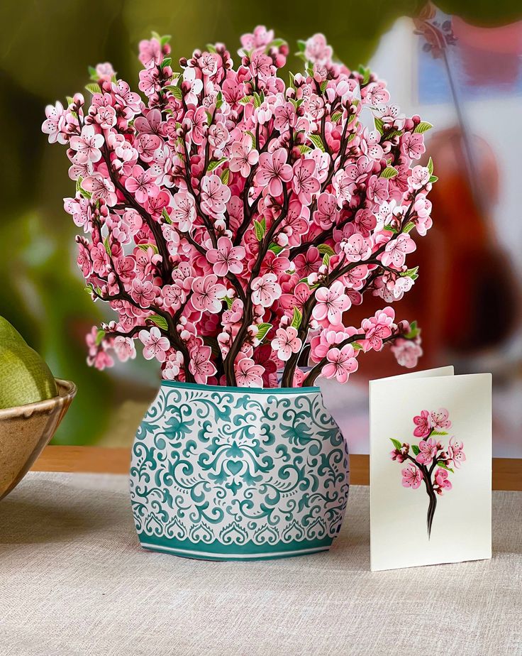 Paper Flower Bouquet ~ Cherry Blossom