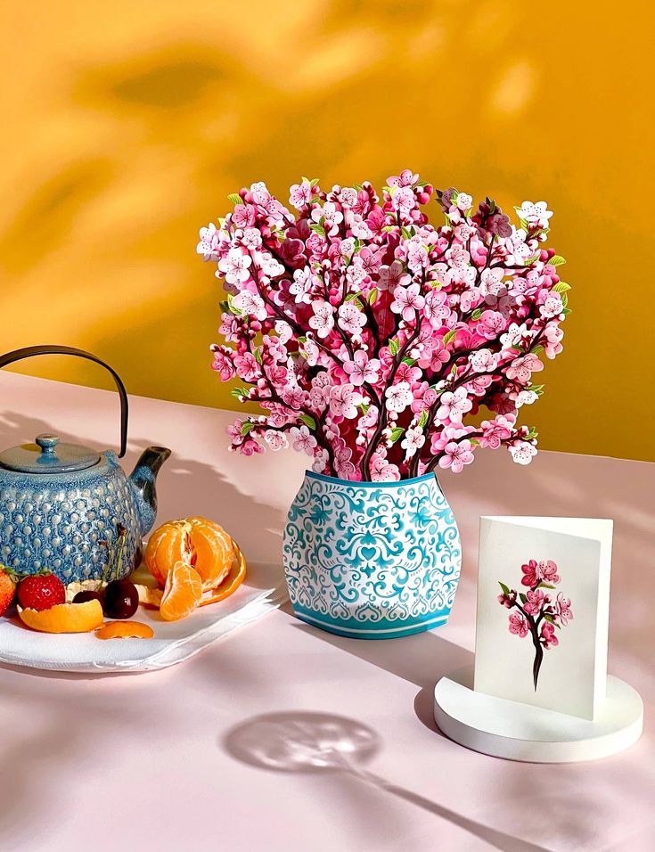 Paper Flower Bouquet ~ Cherry Blossom