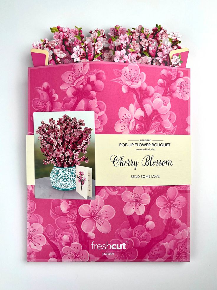 Paper Flower Bouquet ~ Cherry Blossom