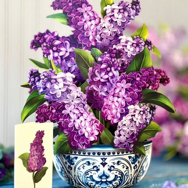 Paper Flower Bouquet ~ Garden Lilacs