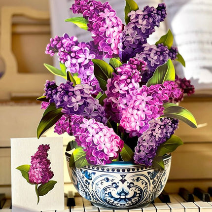 Paper Flower Bouquet ~ Garden Lilacs