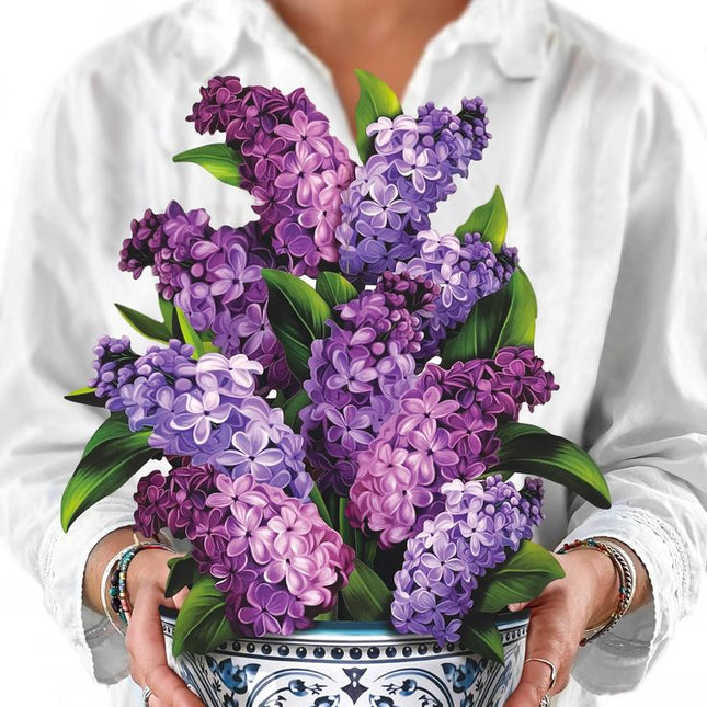 Paper Flower Bouquet ~ Garden Lilacs