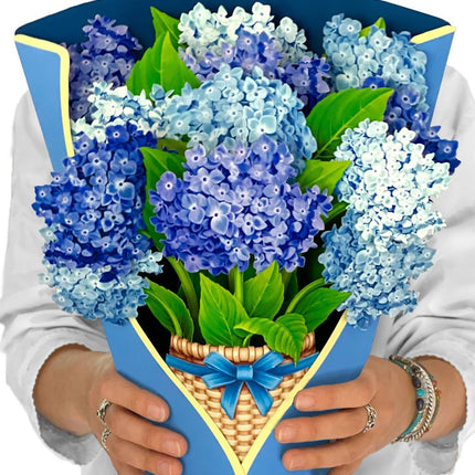 Paper Flower Bouquet ~ Nantucket Hydrangeas