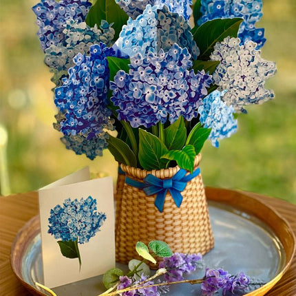 Paper Flower Bouquet ~ Nantucket Hydrangeas