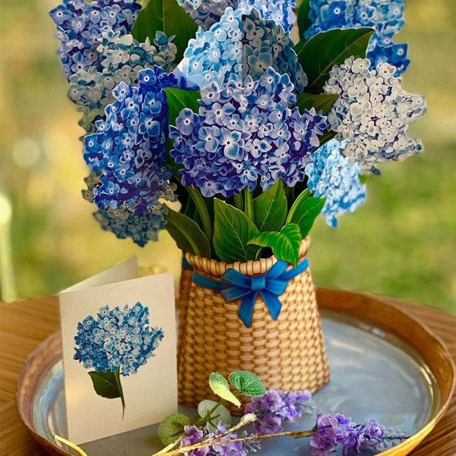 Paper Flower Bouquet ~ Nantucket Hydrangeas