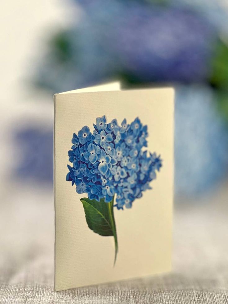 Paper Flower Bouquet ~ Nantucket Hydrangeas