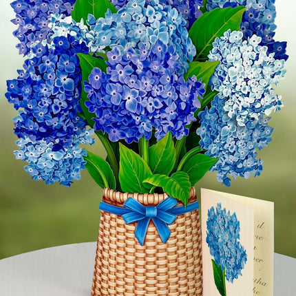 Paper Flower Bouquet ~ Nantucket Hydrangeas