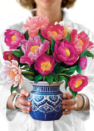 Paper Flower Bouquet ~ Peony Paradise