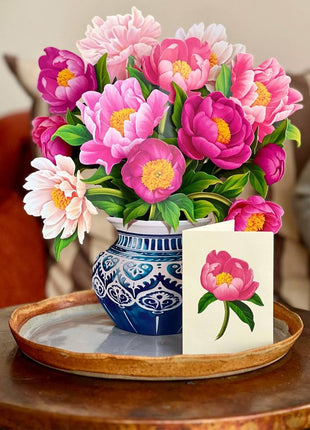 Paper Flower Bouquet ~ Peony Paradise