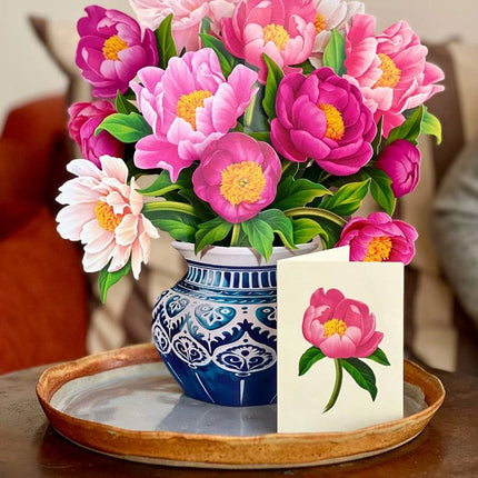 Paper Flower Bouquet ~ Peony Paradise