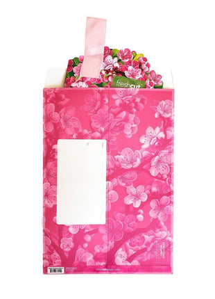 Paper Wreath ~ Cherry Blossom Heart