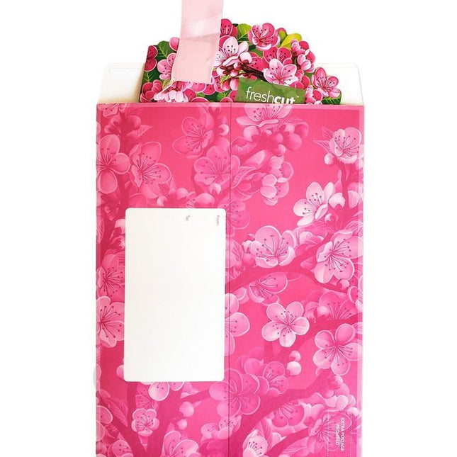 Paper Wreath ~ Cherry Blossom Heart