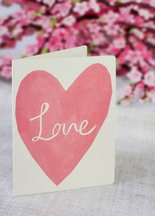 Paper Wreath ~ Cherry Blossom Heart