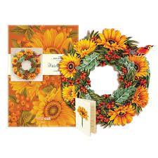 Paper Wreath ~ Harvest