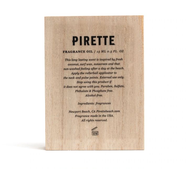 Pirette Fragrance Oil