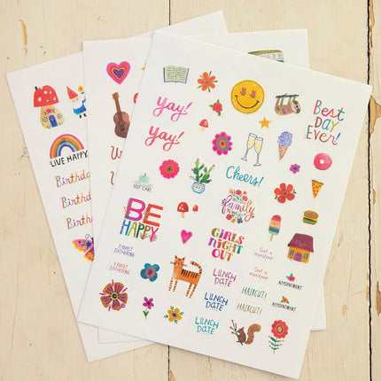 Planner Stickers ~ Set of 3