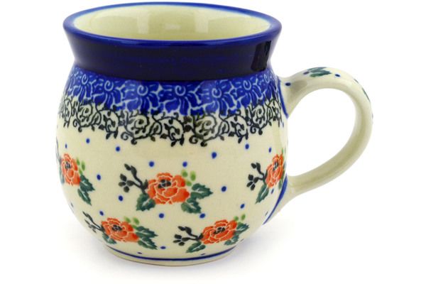 Polish Pottery ~ Bubble Mugs