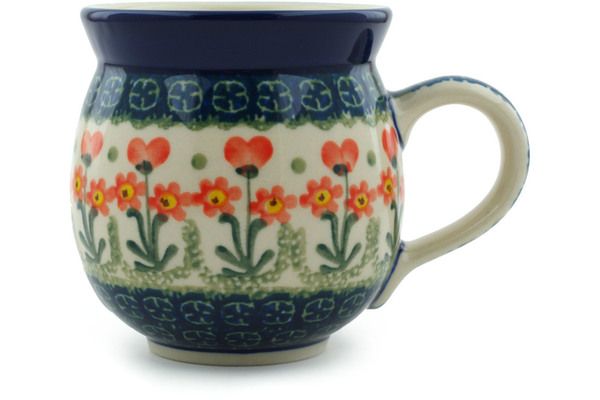 Polish Pottery ~ Bubble Mugs