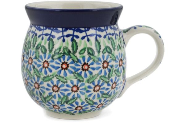 Polish Pottery ~ Bubble Mugs