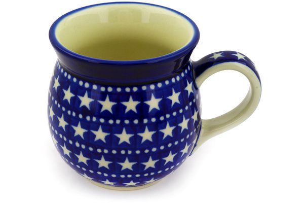 Polish Pottery ~ Bubble Mugs